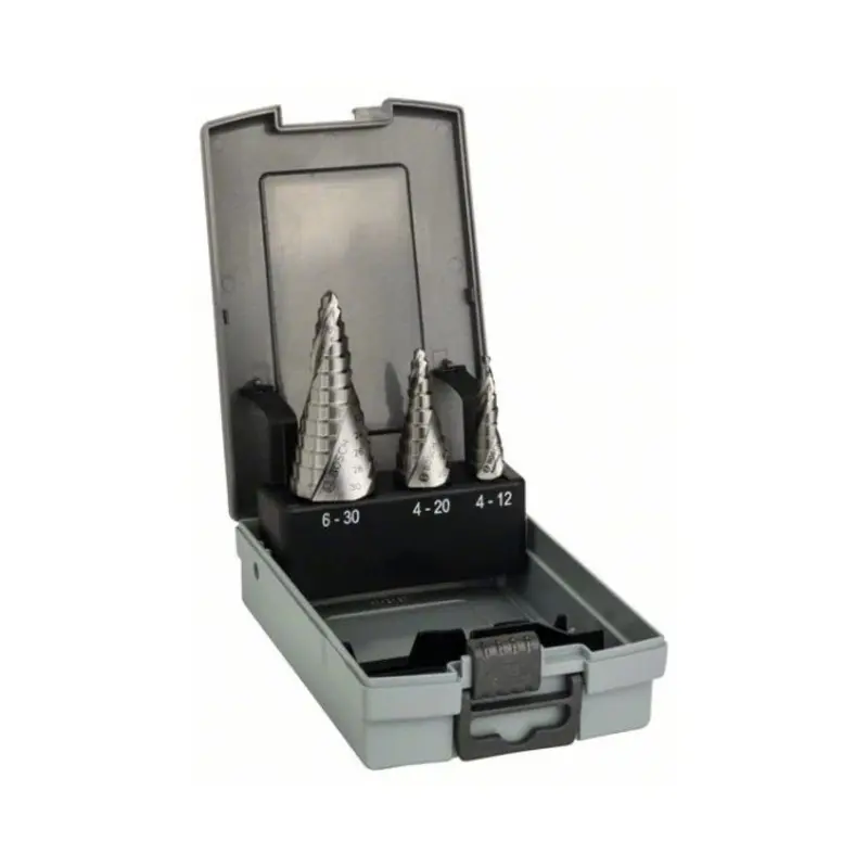 Bosch Step Drill Bit HSS Set 4-12 (9 steps) 4-20, 6-30