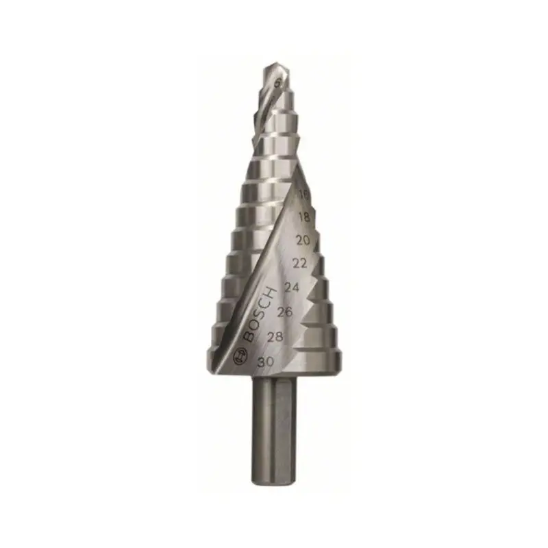 Bosch Step drill bit HSS-TiN 4 - 30 mm, 10,0 mm, 100 mm