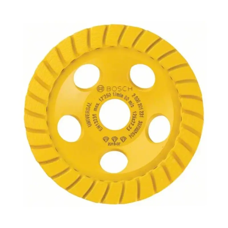 Bosch Diamond Cup Wheel Best For Turbo 125mm