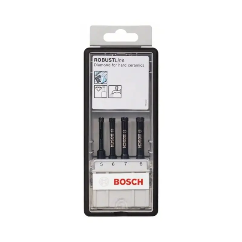 Bosch Diamond Drilling Set5,6,7,8mm