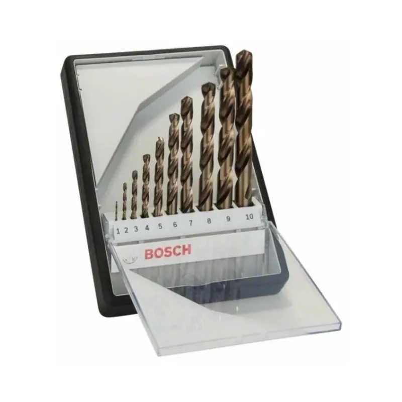 Bosch HSS-Co metal drill bits 10pcs