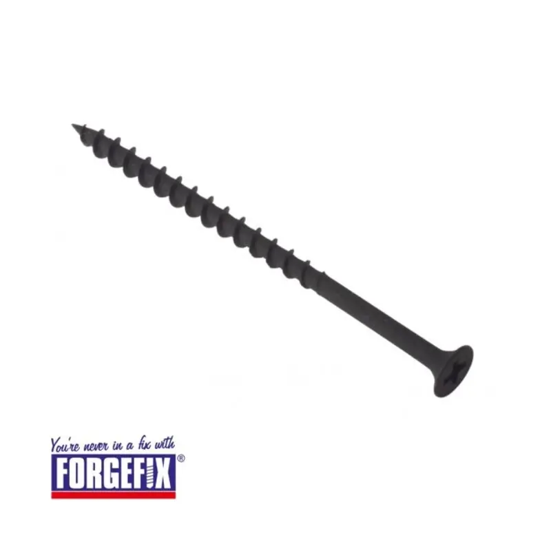 Forgefix Drywall Screw Phillip Black Phosp 3.5 x 50mm Box 200