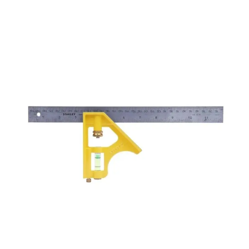 STANLEY Diecast Combination Square (300mm) 2-46-028