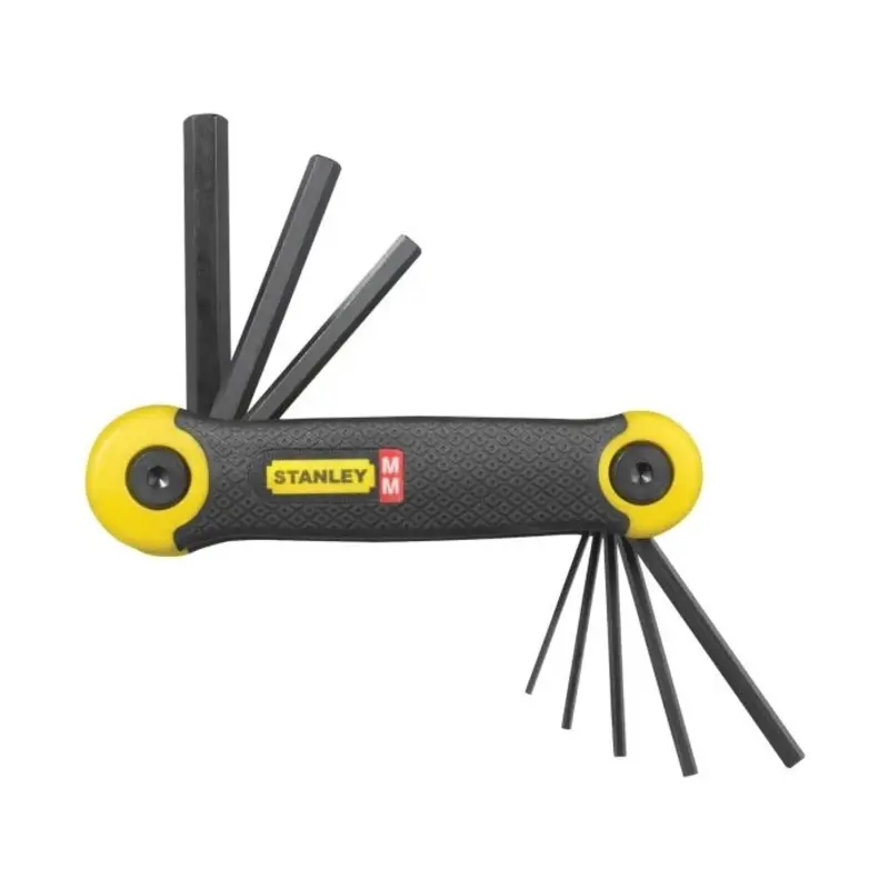 STANLEY Hex Key Metric Folding Set (8 pc.) 2-69-264