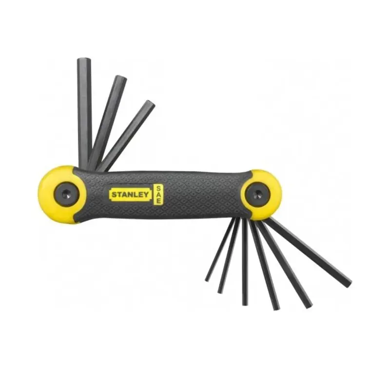 STANLEY Hex Key SAE Folding Set (9 pc.) 2-69-265