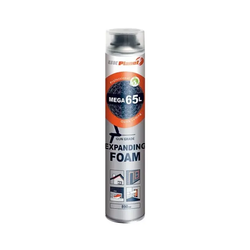Gun foam UK PLANET 65L MEGA, 890 ml