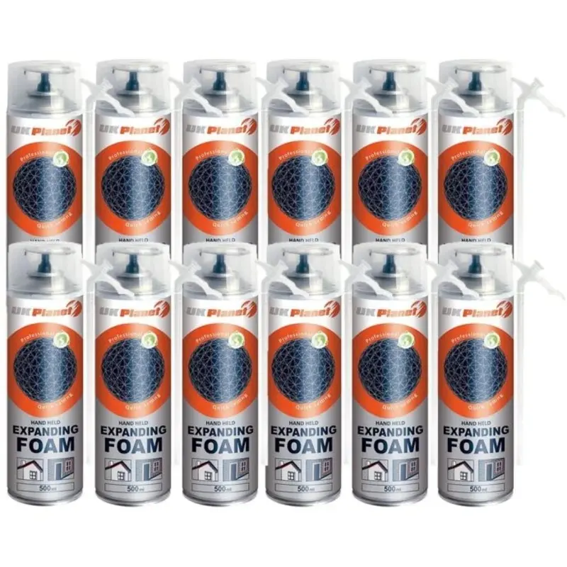 Hand Held Expanding PU Foam 500 ml UK Planet