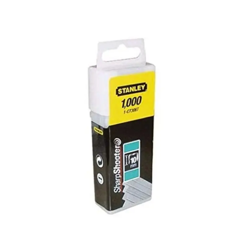 STANLEY 12mm Narrow Crown Staples (1000 Pk) 1-CT308T