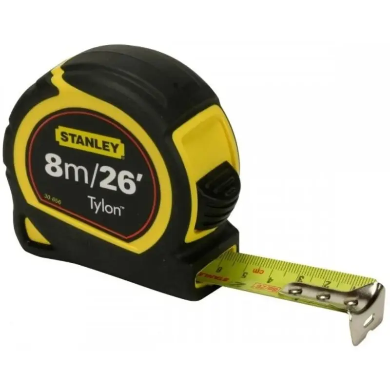 10 x Stanley Pocket Tape 8M / 26Ft  Orange 1-30-656