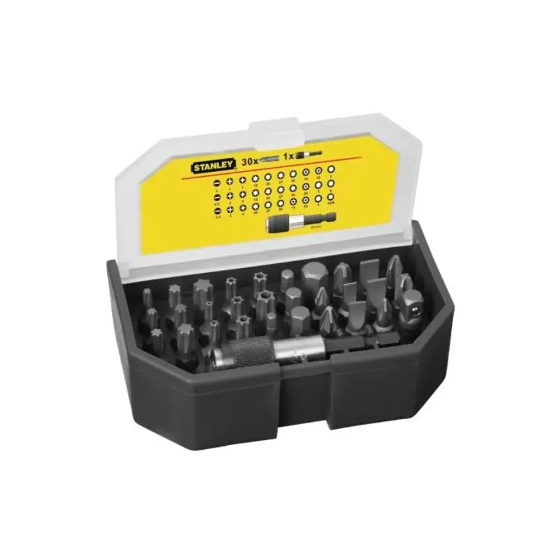Stanley 1-13-903 31 Piece Screwdriver Bit Set & Holder STA113903