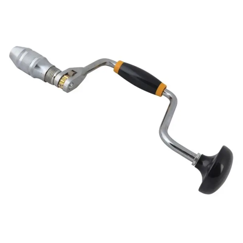 STANLEY 250mm Screwdriver Bit Brace, 4-Jaw Chuck Ratchet 1-02-715