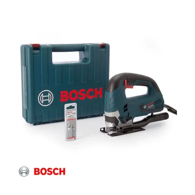 Bosch GST90BE Jigsaw in Carry Case With 25 Blades 240V