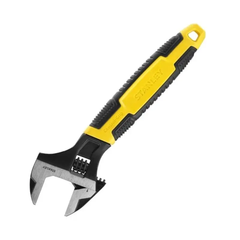 STANLEY 12 in. (300mm) Bi-Material Adjustable Wrench 0-90-950
