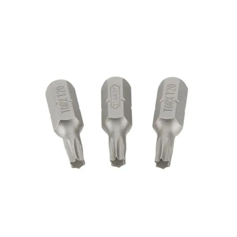 Stanley 0-68-842 TORX Insert Bits TX20 x 25mm (Pack 3) STA068842