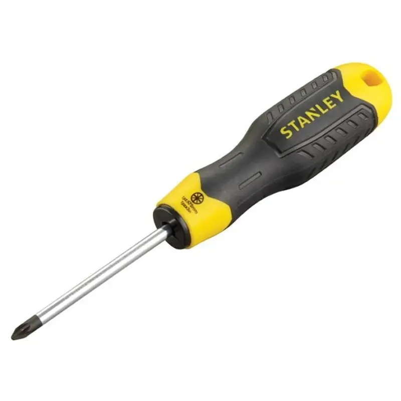 STANLEY CUSHION GRIP PZ1 x 75mm Pozidriv Screwdriver 0-64-955