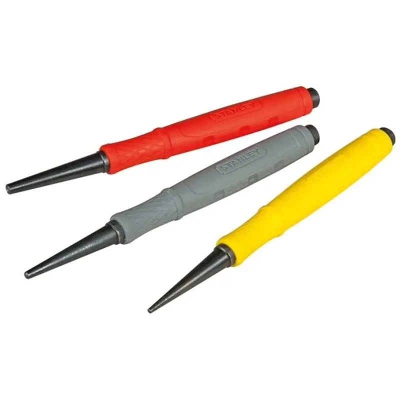 STANLEY Dynagrip Nail Punch Set (3 pc.) 0-58-930