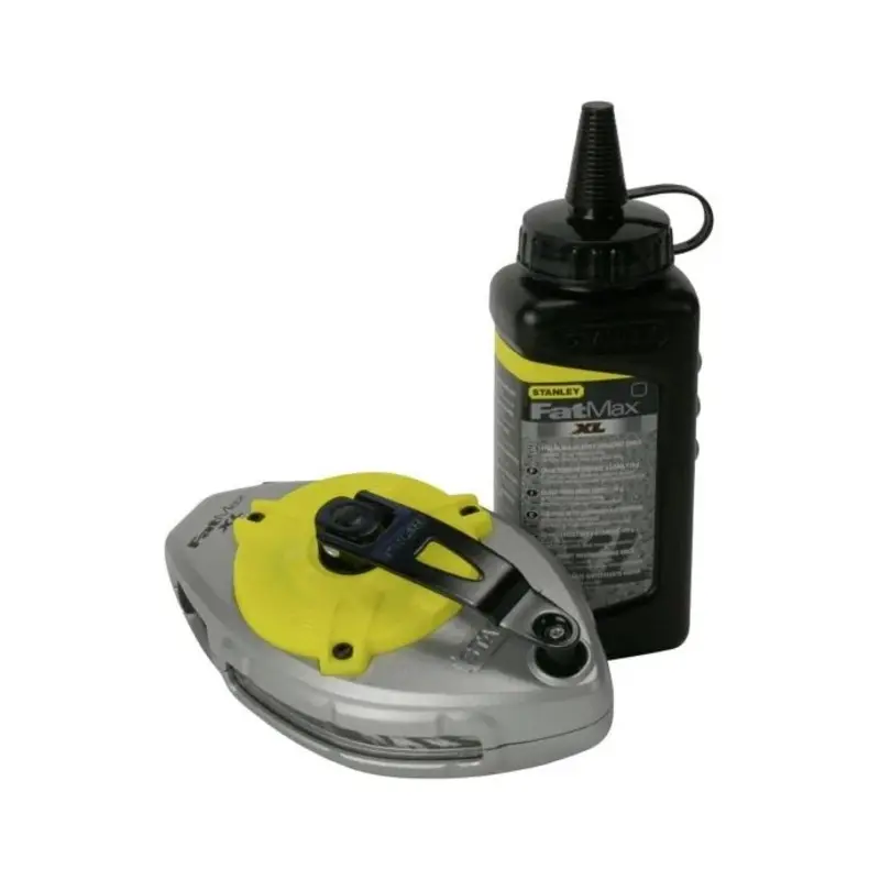 STANLEY FATMAX Xtreme Chalk Line Reel With Black Chalk 0-47-488