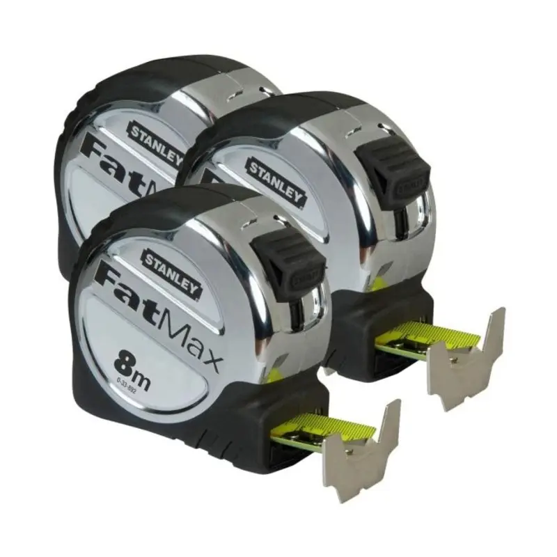 Stanley STA033892 FatMax Extre Tape Measure 8m Metric 3 Pcs