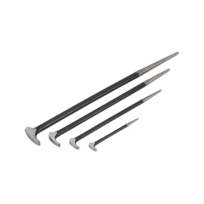 Sealey Heel Bar Set 4pc 150, 300, 410, 510mm