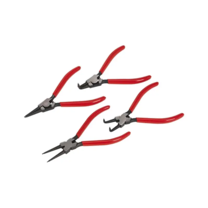 Sealey Circlip Pliers Set 4pc 180mm