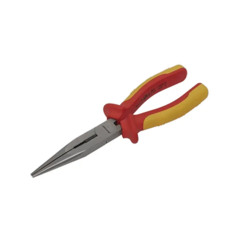 Sealey Long Nose Pliers 200mm VDE Approved