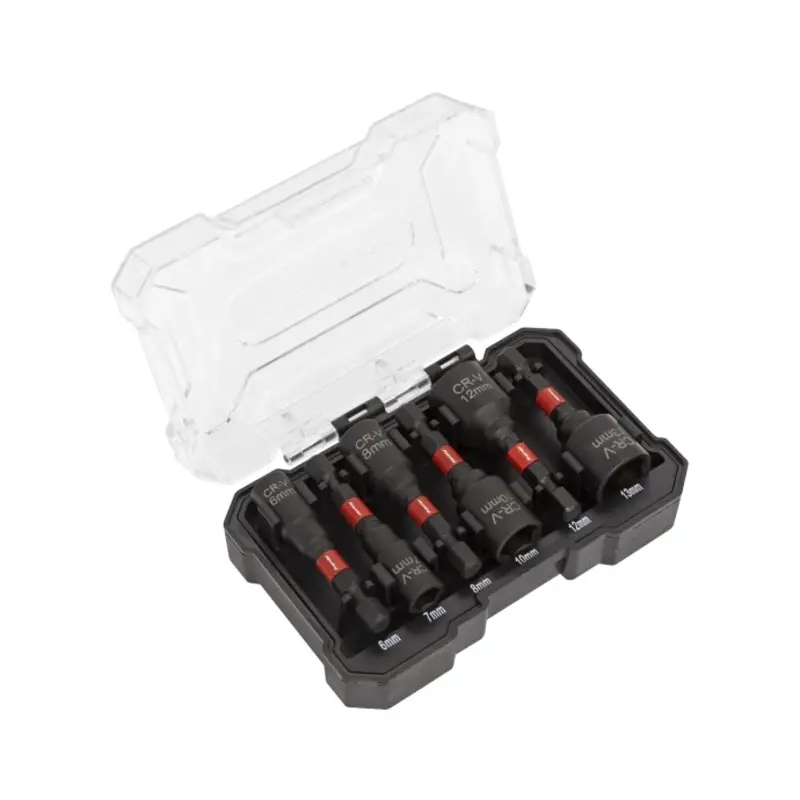 Sealey Nut Driver Set 6pc Impact Grade
