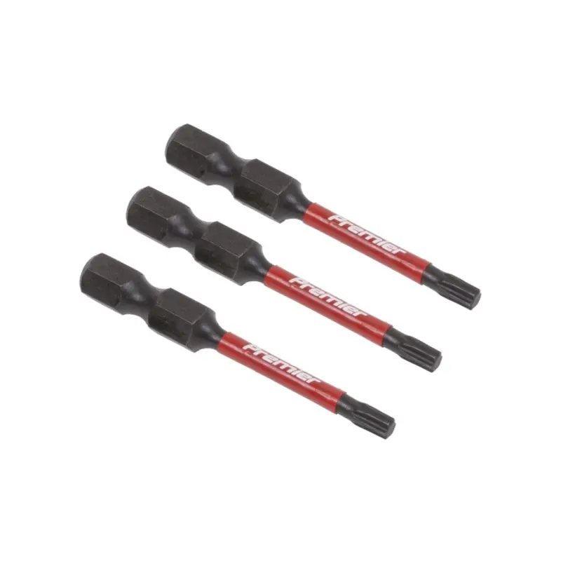 Sealey TRX-Star* T15 Impact Power Tool Bits 50mm - 3pc