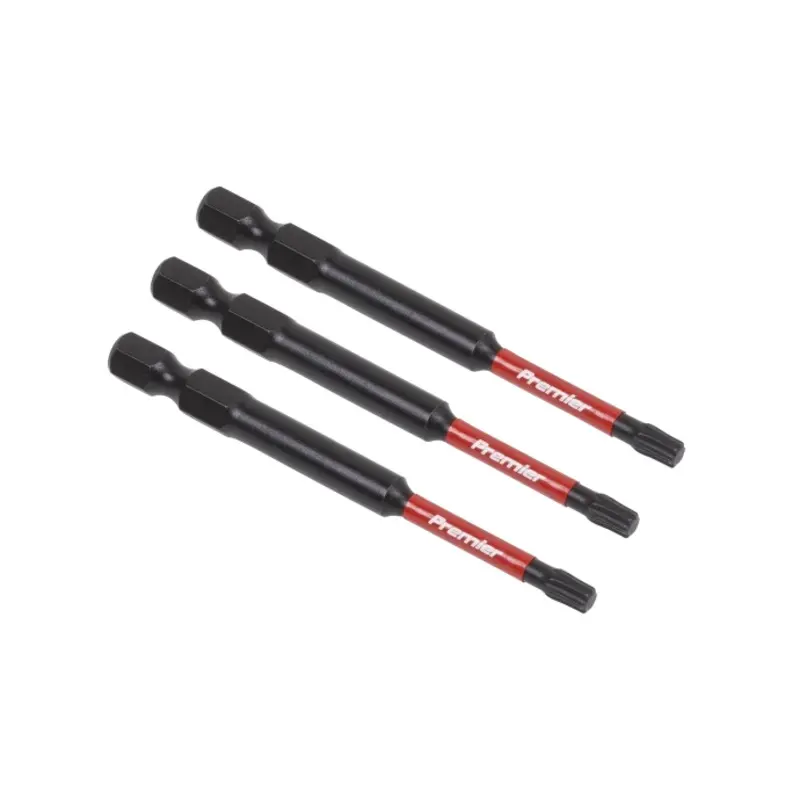 Sealey TRX-Star* T20 Impact Power Tool Bits 75mm - 3pc