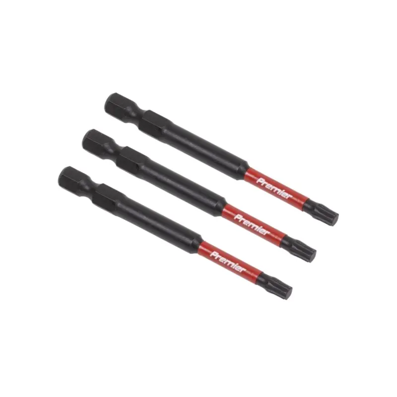 Sealey TRX-Star* T25 Impact Power Tool Bits 75mm - 3pc