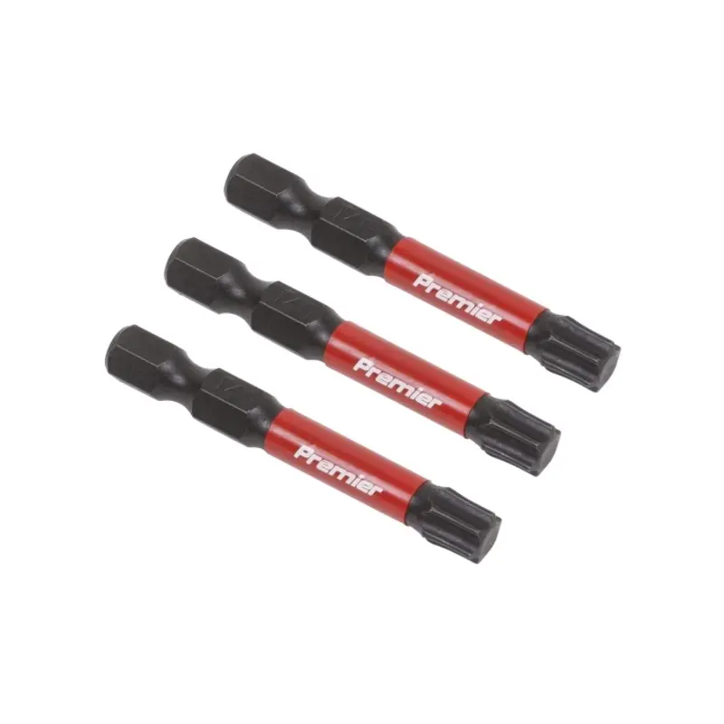 Sealey TRX-Star* T40 Impact Power Tool Bits 50mm - 3pc