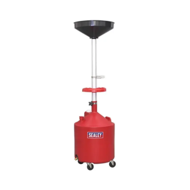 Sealey Mobile Oil Drainer 80L - Gravity Discharge