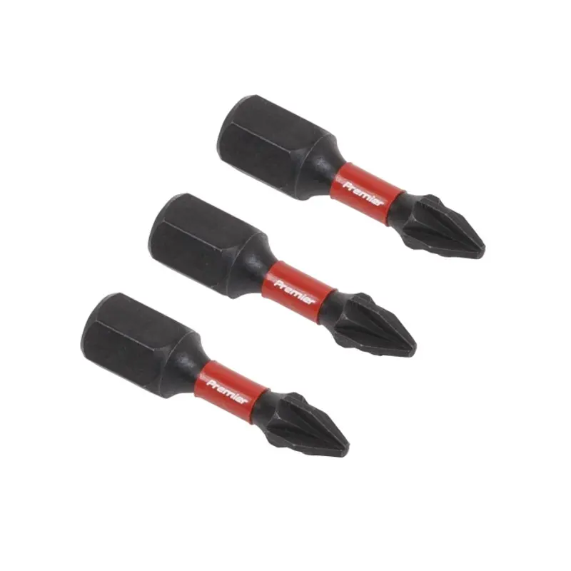 Sealey Pozi #1 Impact Power Tool Bits 25mm - 3pc