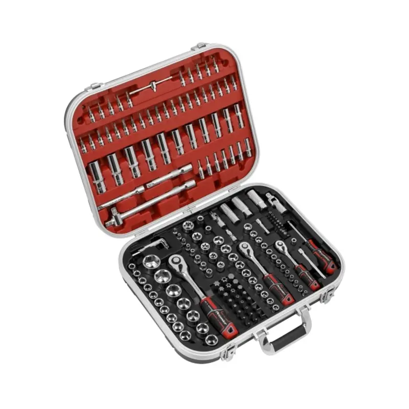Sealey Socket Set 172pc 1/4", 3/8" & 1/2"Sq Drive WallDrive