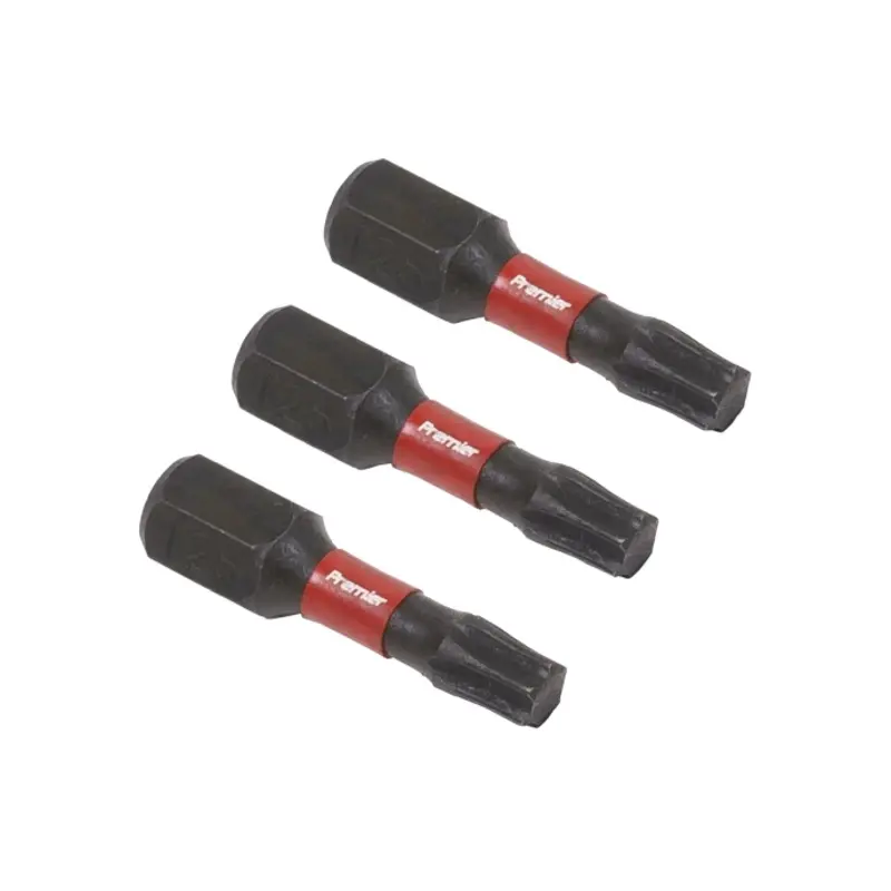 Sealey TRX-Star* T25 Impact Power Tool Bits 25mm - 3pc