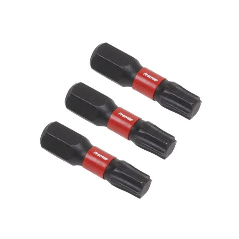 Sealey TRX-Star* T30 Impact Power Tool Bits 25mm - 3pc