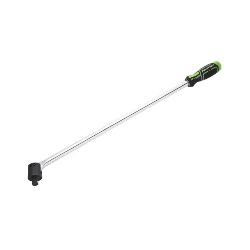 Sealey Breaker Bar 600mm 1/2"Sq Drive - Hi-Vis Green