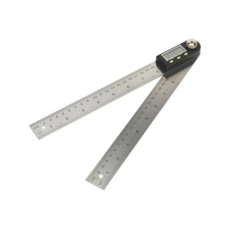Sealey Digital Angle Rule 200mm(8")