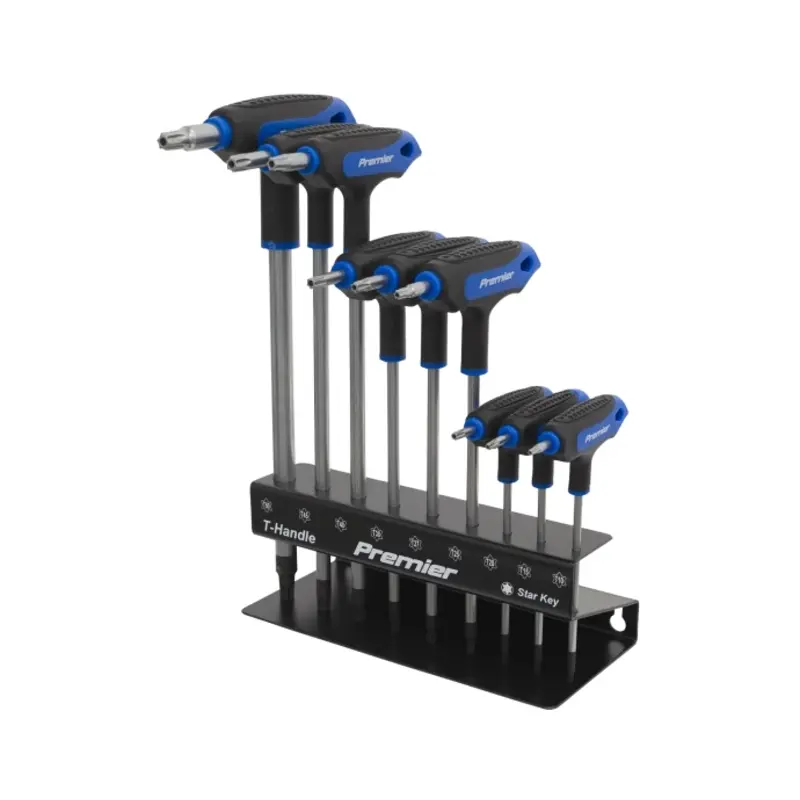 Sealey TRX-Star* Key Set 9pc T-Handle