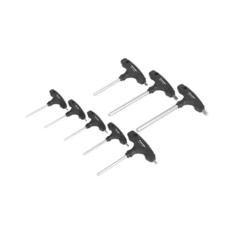 Sealey Hex Key Set 8pc T-Handle Metric