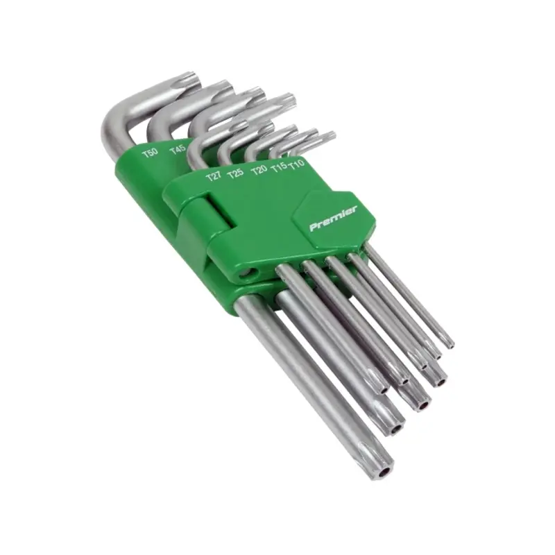 Sealey Security TRX-Star* Key Set 9pc Long