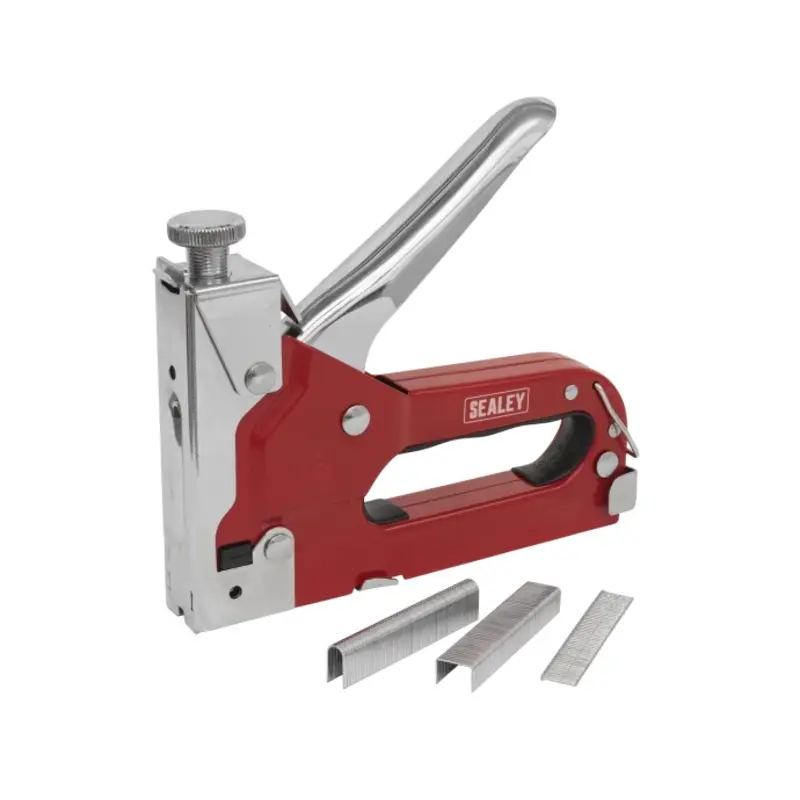 Sealey Staple & Brad Nail Gun Heavy-Duty 4-14mm