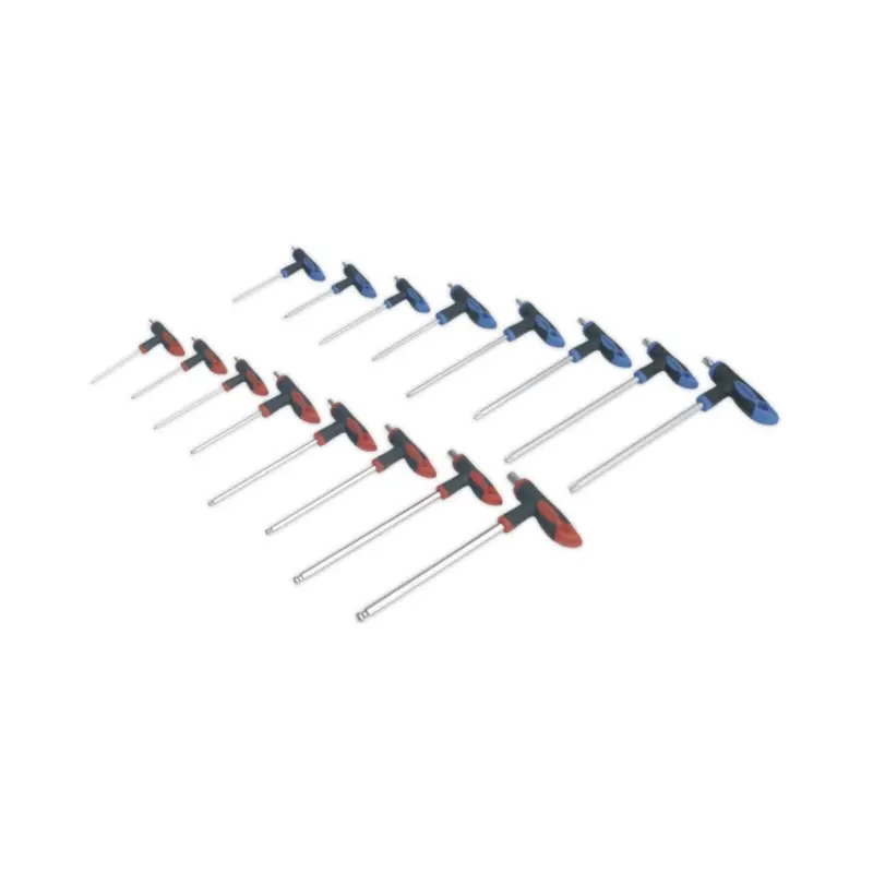 Sealey T-Handle TRX-Star* & Hex Key Set 16pc