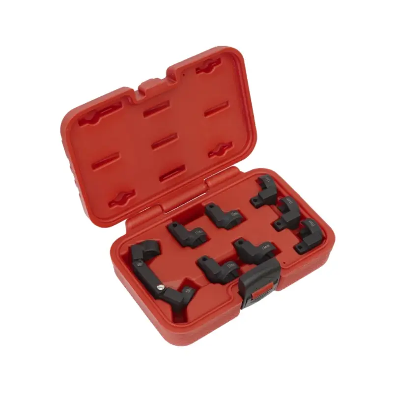 Sealey Injector Pipe Socket Set 9pc 3/8"Sq Drive