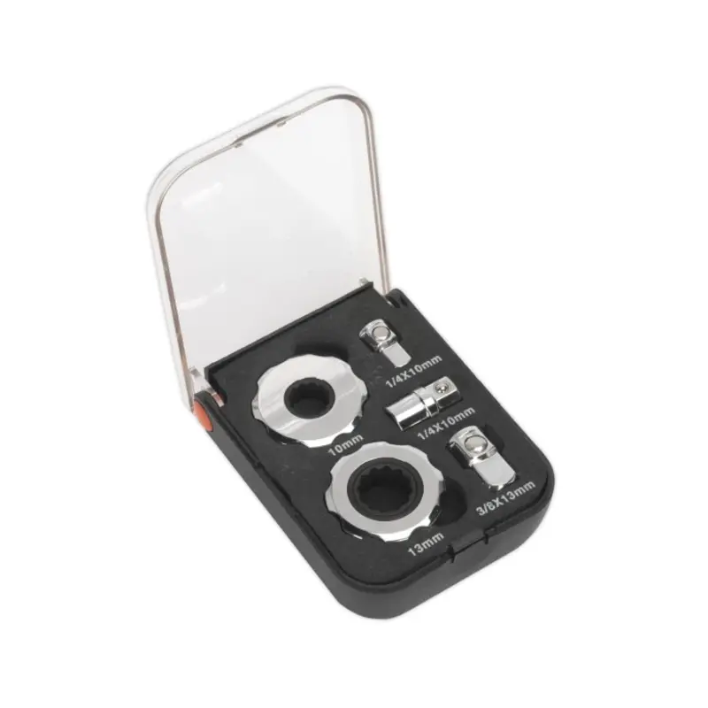 Sealey Palm Ratchet Set 5pc 1/4" & 3/8"Sq Drive
