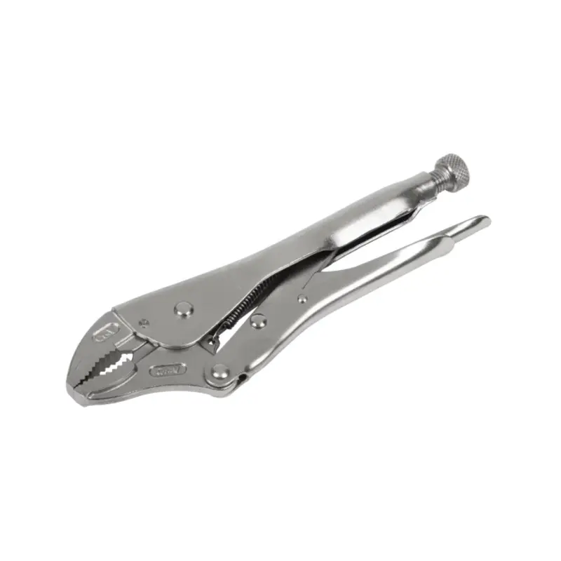 Sealey Locking Pliers Curved Jaws 225mm 0-47mm Capacity