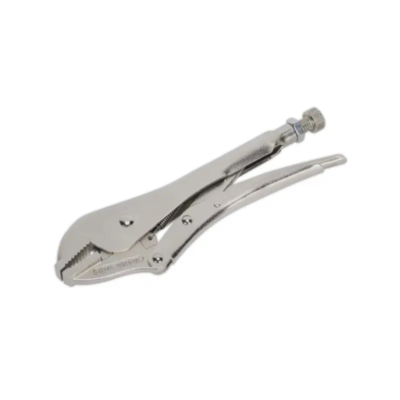 Sealey Locking Pliers Straight Jaws 230mm 0-45mm Capacity