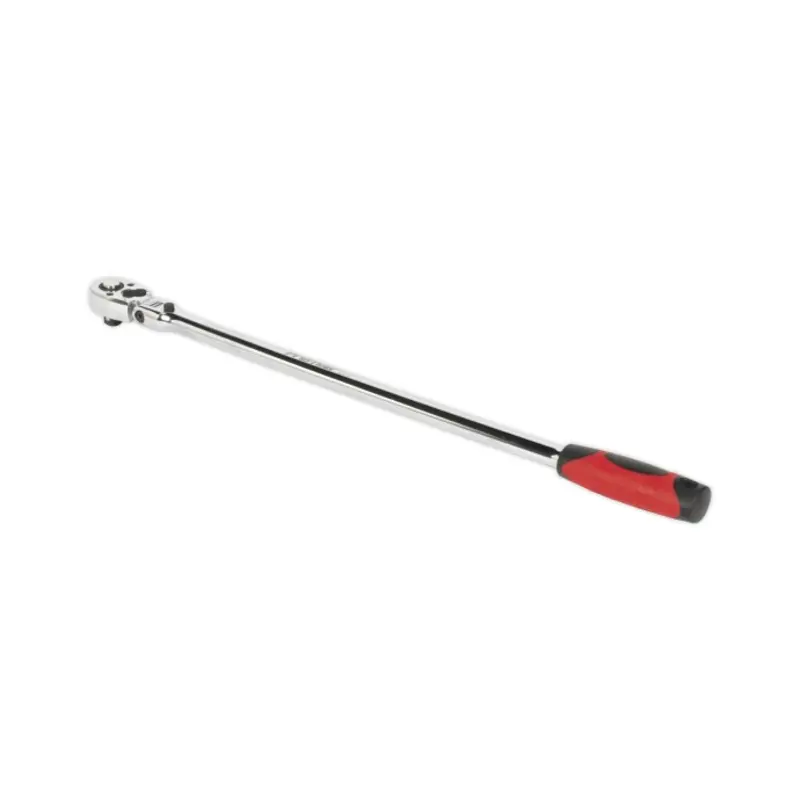 Sealey Ratchet Wrench Flexi-Head Extra-Long 600mm 1/2"Sq Drive