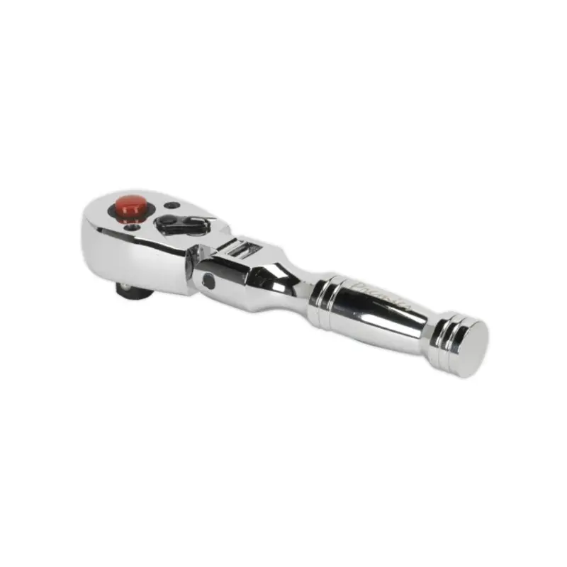 Sealey Ratchet Wrench Flexi-Head Stubby 3/8"Sq Drive