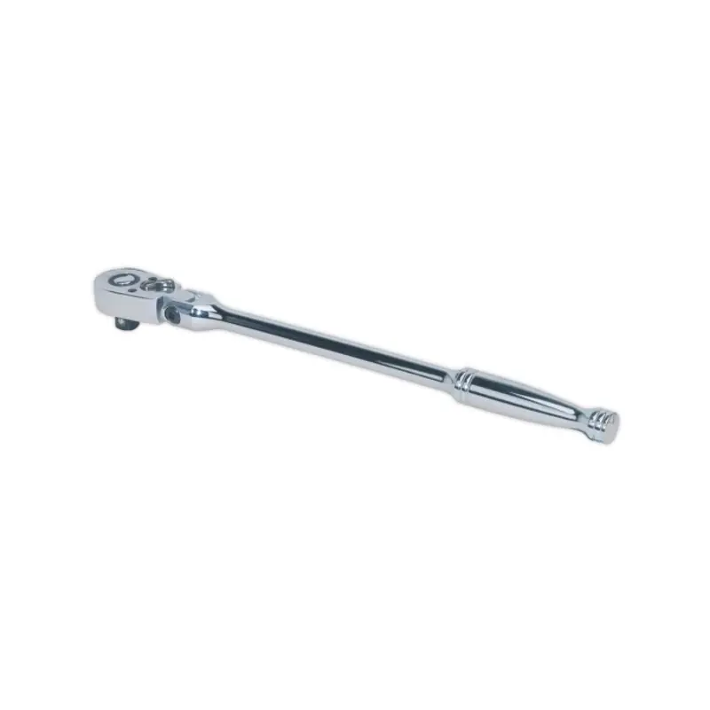 Sealey Ratchet Wrench Flexi-Head 300mm 3/8"Sq Drive Pear-Head Flip Reverse