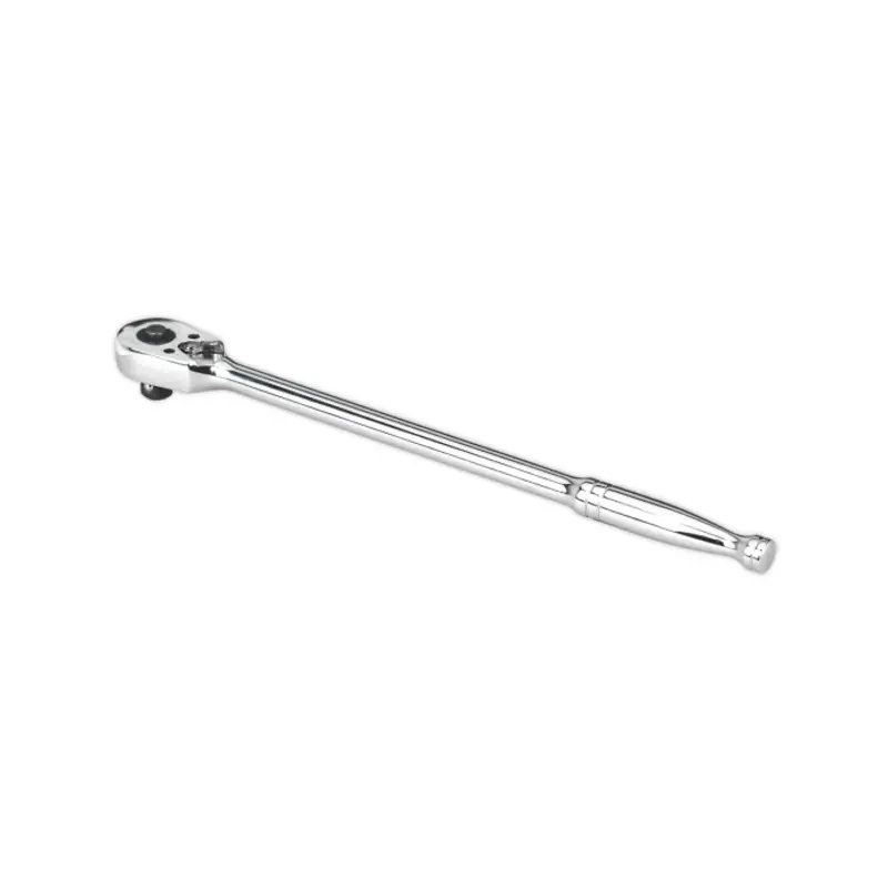 Sealey Ratchet Wrench Long Pattern 300mm 3/8"Sq Drive Pear-Head Flip Reverse